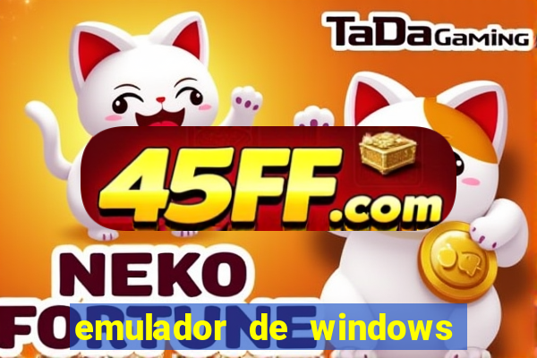 emulador de windows para android apk